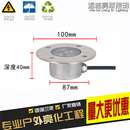 射灯泳池壁灯 超薄地埋灯 led水下嵌入式 不锈钢水底灯12V24V防水