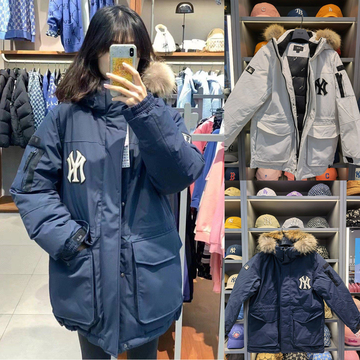 反季折扣丨奥特莱斯撤柜丨工装羽绒服丨中长款户外加厚保暖外套