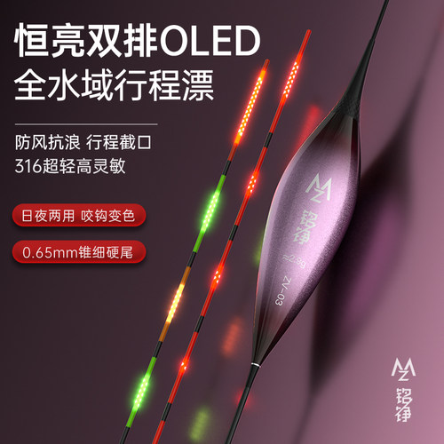高灵敏日夜两用OLED变色电子漂