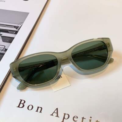 [帕莎机能框]2026年新品太阳眼镜时尚猫眼窄框摩登潮流墨镜PS3067