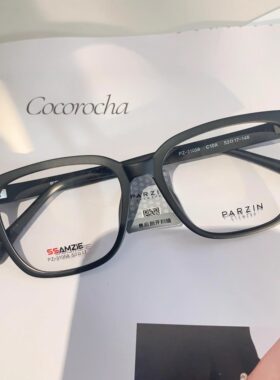 帕森轻盈简约TR90全框眼镜男女同款定制近视可配度数眼镜框 31058