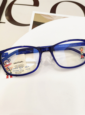 新品大嘴猴儿童小圆框近视镜架男女童复古舒适TR镜框超轻架61008