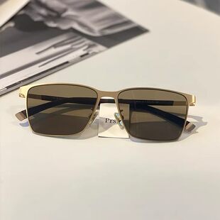 帕莎男士太阳镜方框潮流复古高清偏光墨镜开车钓鱼可配近视5034