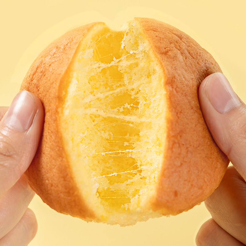 港荣肉松鸡蛋糕软面包早餐整箱小零食办公室饱腹充饥营养健康食品