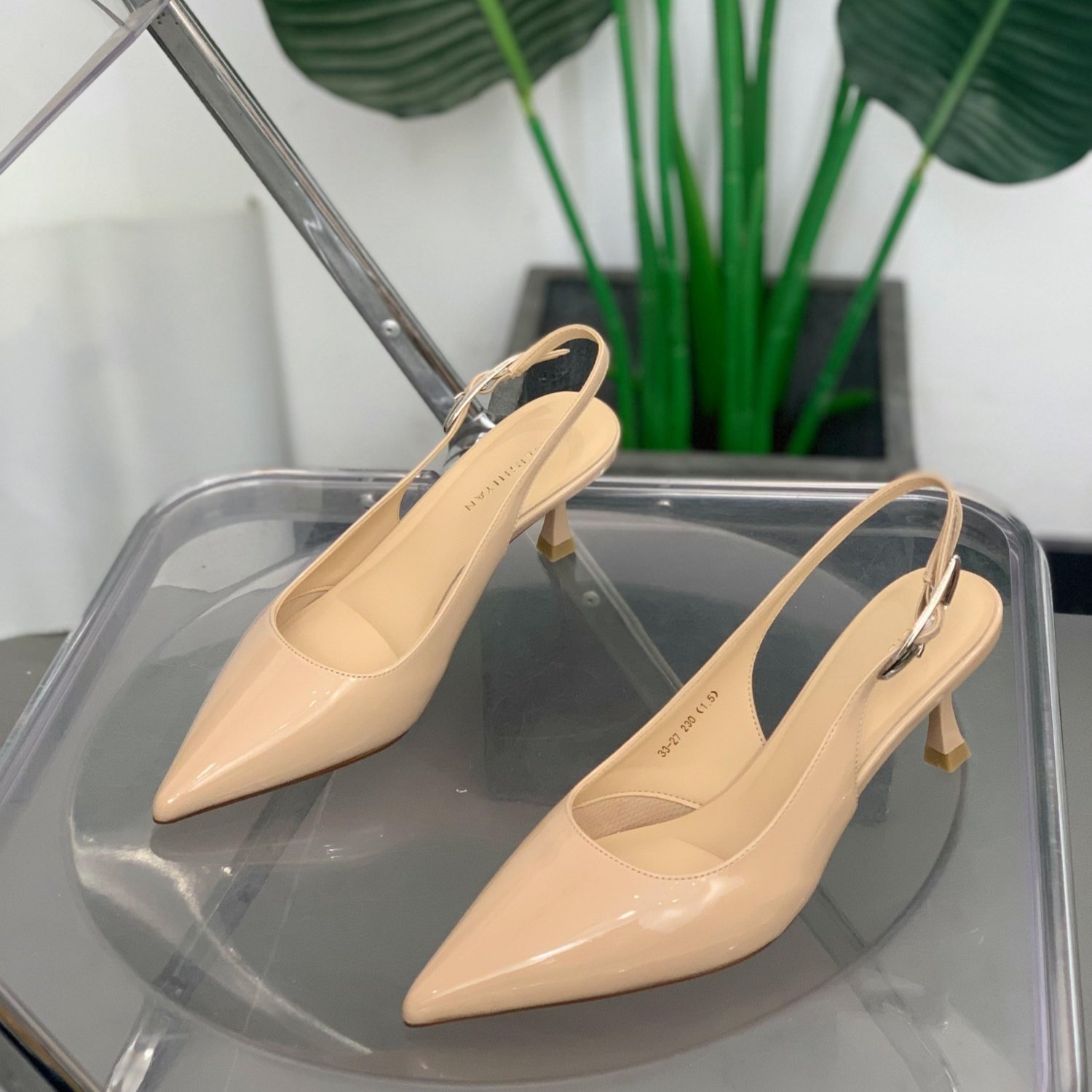 法式仙女风尖头细跟包头凉鞋女2026夏季新款百搭单鞋一字带高跟鞋,女鞋,时装凉鞋,淘宝优惠券,粉丝福利购,淘宝优惠卷