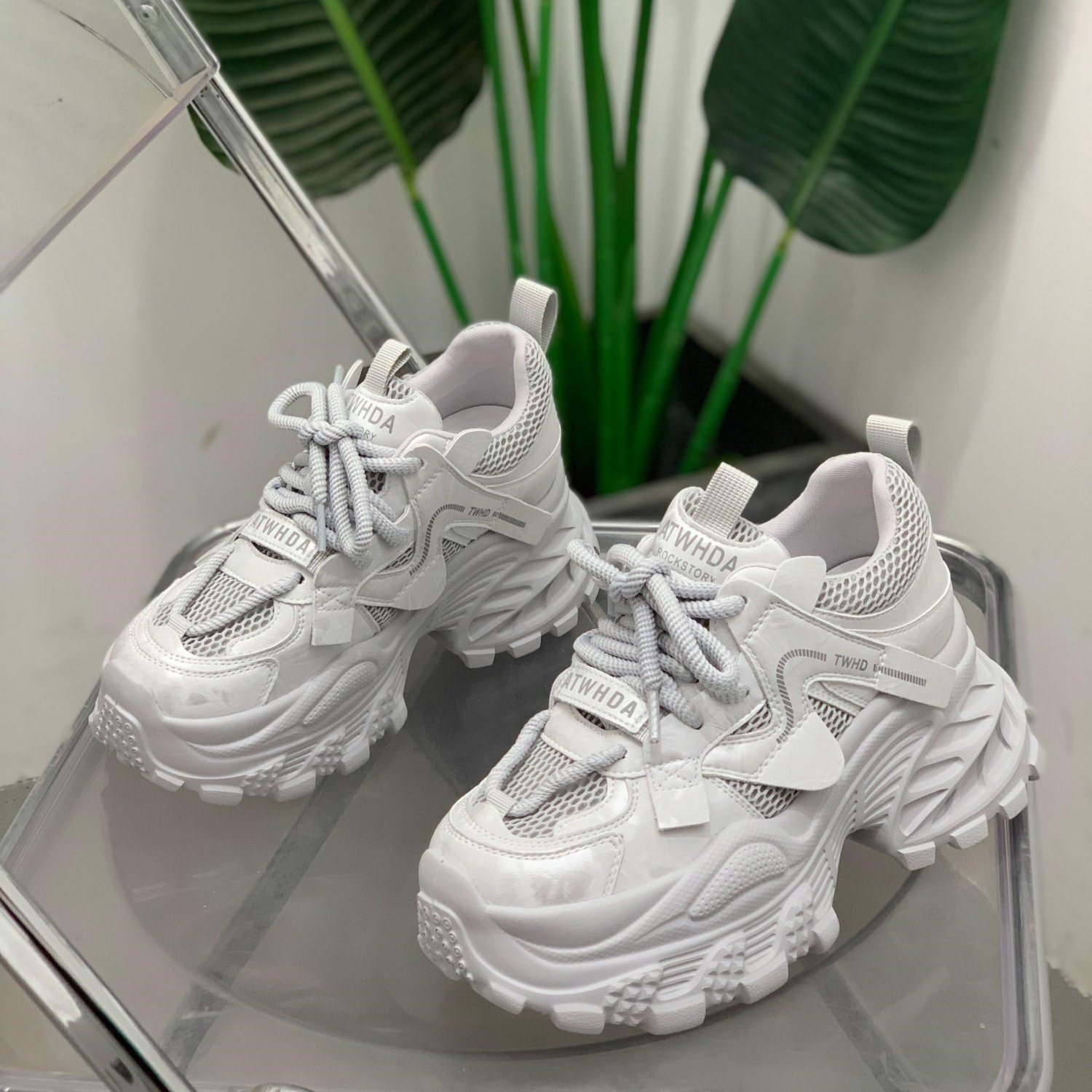 厚底老爹鞋女2026年春季新款增高透气网面运动鞋小个子轻便休闲鞋,女鞋,时尚休闲鞋,淘宝优惠券,粉丝福利购,淘宝优惠卷