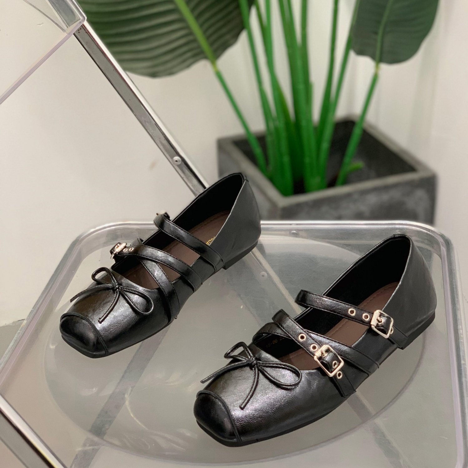 复古方头玛丽珍鞋女2026春季新款双扣带平底芭蕾舞单鞋休闲小皮鞋,女鞋,玛丽珍鞋,淘宝优惠券,粉丝福利购,淘宝优惠卷
