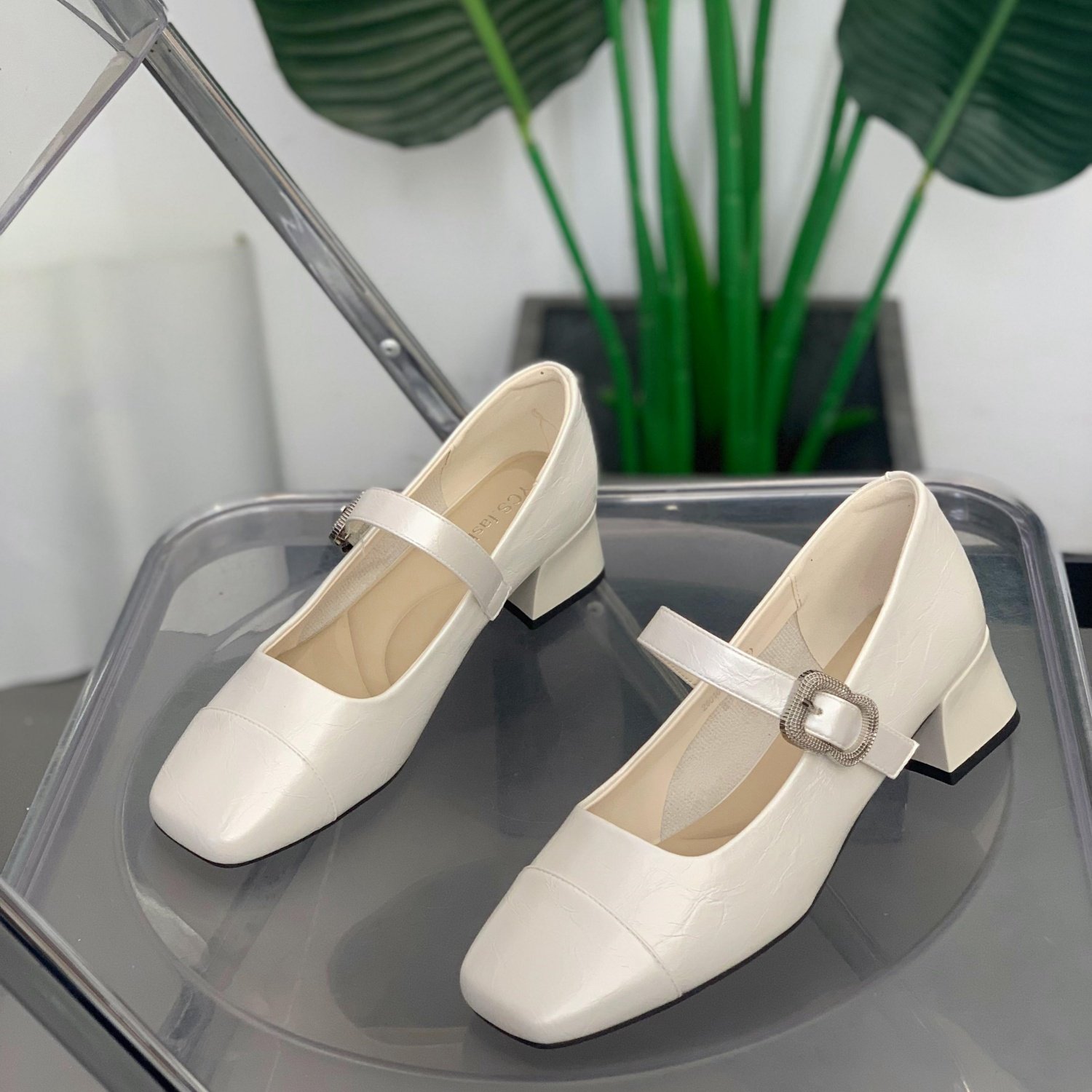 粗跟玛丽珍鞋女2026年春季新款百搭单鞋网红新款英伦风软底小皮鞋,女鞋,玛丽珍鞋,淘宝优惠券,粉丝福利购,淘宝优惠卷