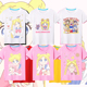 Sailor T恤衫 Moon美少女战士3D数码 印花纯棉多色亲子女童少女短袖
