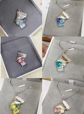 施华洛施家华子个性小众高级糖果项链女时尚百搭简约高颜值颈链