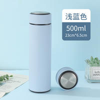 Customized portable business tea brewing cups with printed characters, 304 stainless steel smart insulated cups, customized gift cups with engraved characters thumbnail 2