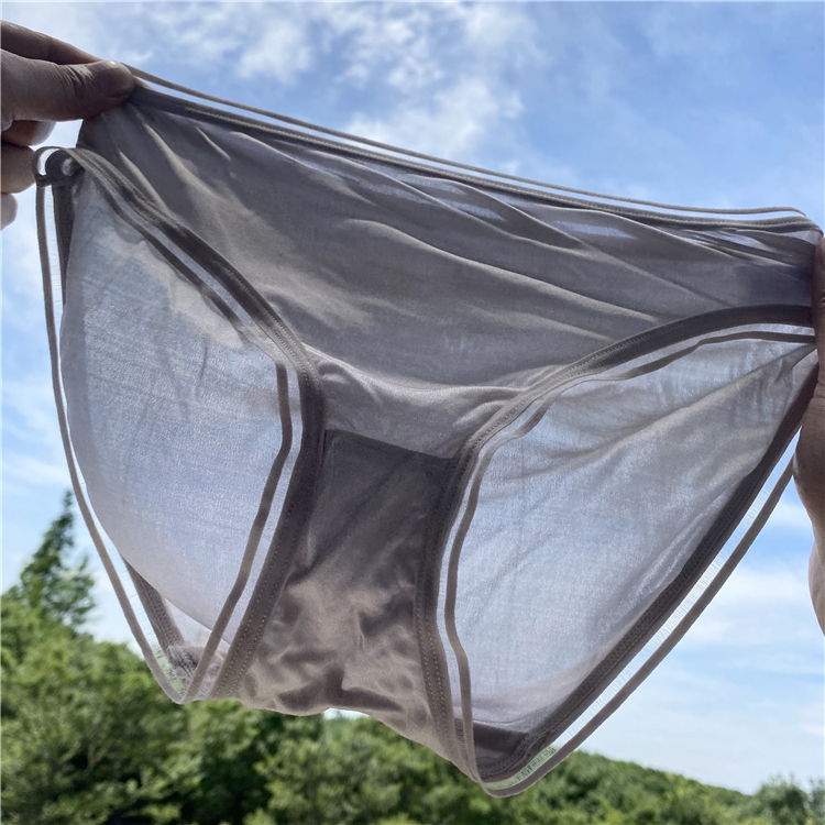 内裤女100%桑蚕丝抗菌速干中低腰