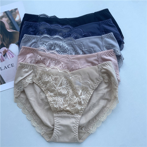 出口原单中低腰性感蕾丝