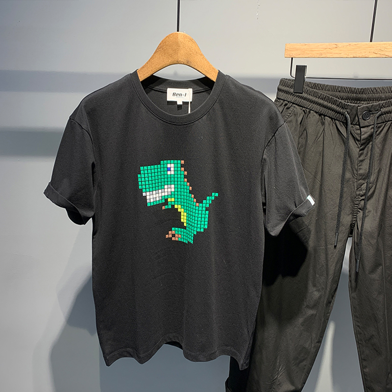 特琳露新品大促潮流休闲宽松T恤