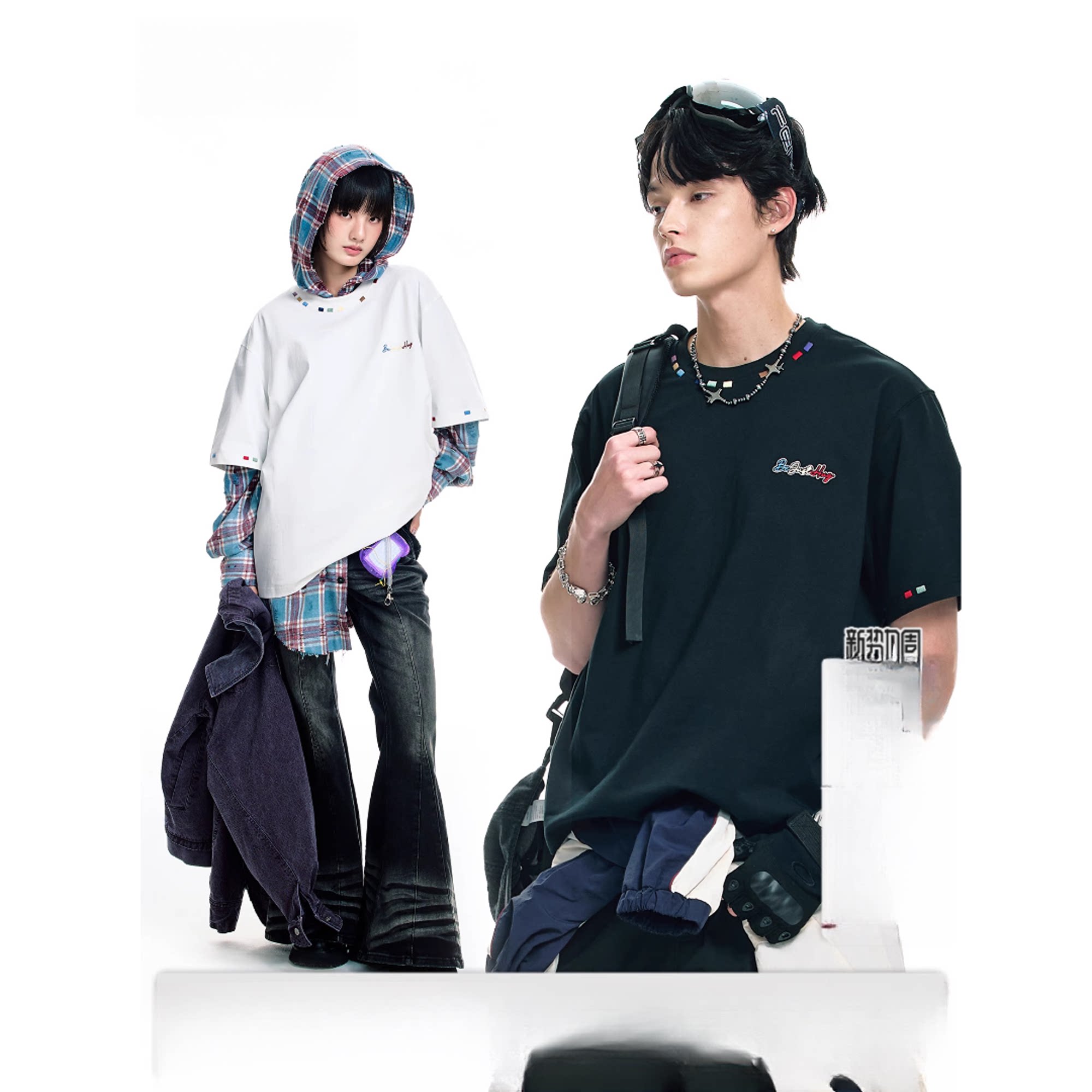 TELINLU中式短袖男款潮牌夏季2026新款凉感速干T恤上衣打底衫女