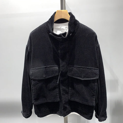 特琳露秋冬季外套男立领休闲夹克