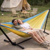 朝暮 吊床户外秋千防侧翻宿舍寝室学生儿童双人家用野外成人掉床