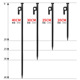 户外加粗地钉户外加粗天幕帐篷露营用钢铁地钉沙滩营地钉