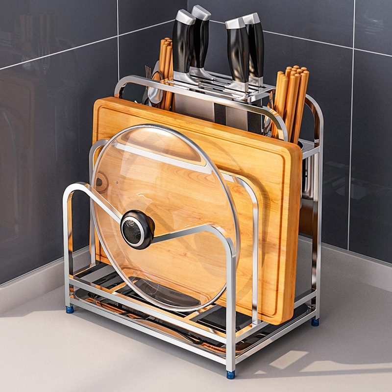 304不锈钢多功能厨房置物架