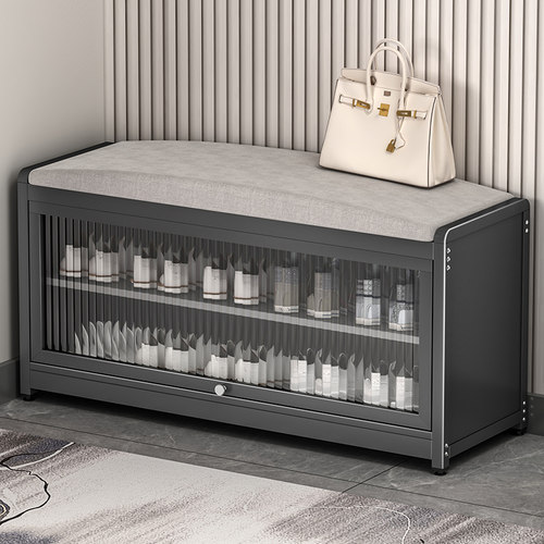 鞋柜坐凳一体入户玄关换鞋凳家用室内门口楼道新款多层可坐式鞋架