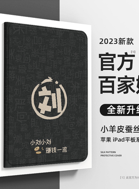 适用ipadair5保护套ipadpro保护壳苹果平板ipad11十代2025带笔槽air7防摔9代2022姓氏mini6全包air5/4/3外壳
