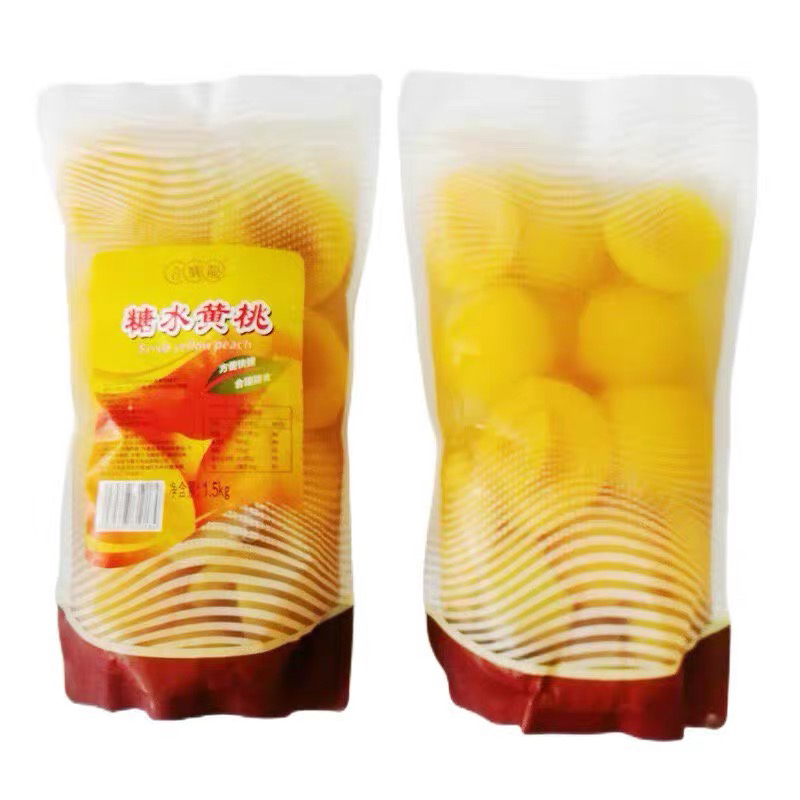 山姆代购糖水黄桃罐头1.5kg新鲜水果休闲儿童宝宝零食正品保障