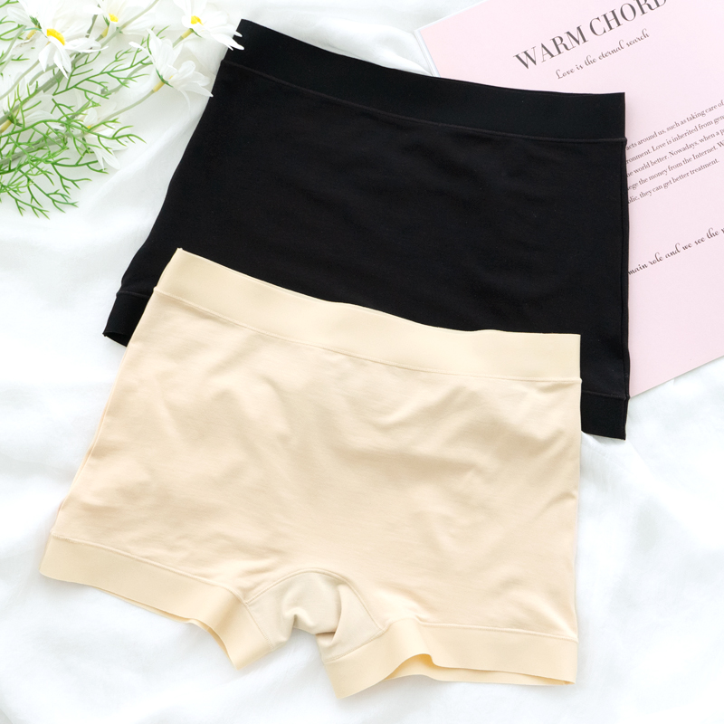 可单穿不卷二合一防走光安全内裤
