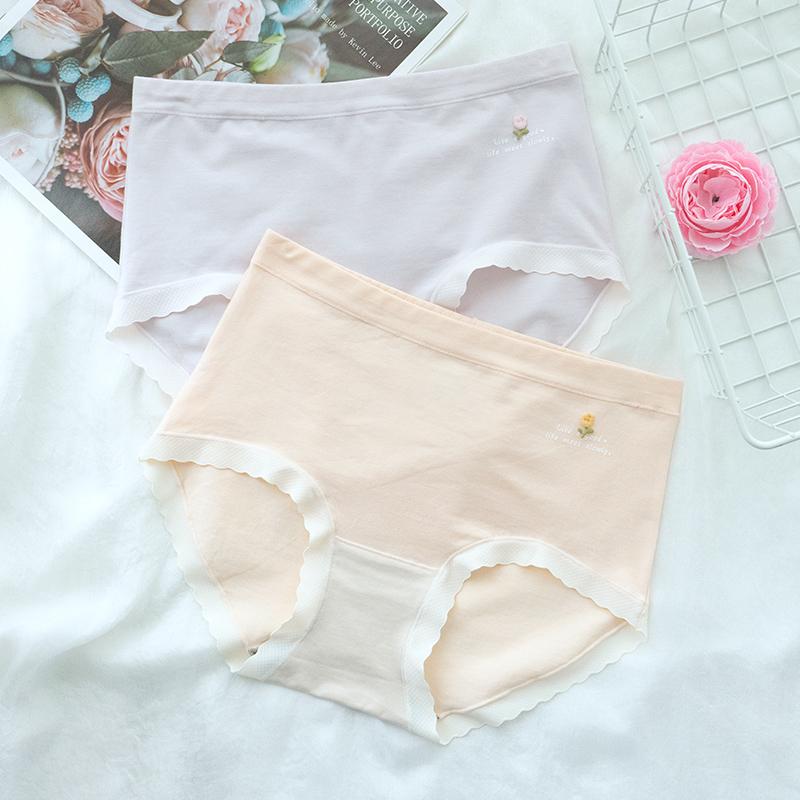 A类新疆绒棉透气女士抑菌三角裤