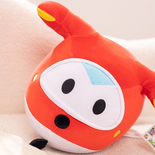 超级飞侠公仔毛绒玩具乐迪小爱玩偶儿童睡觉抱枕包包挂饰生日礼物