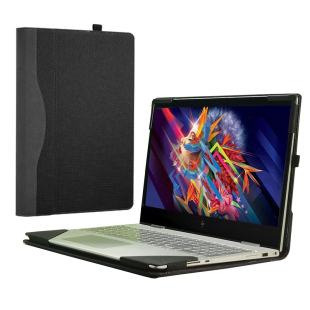 veker保护套适合于envy X360 Convertible 15-bp/dr/cn皮套星pavilion 15电脑包HP laptop 15s-du/dr内胆15.6