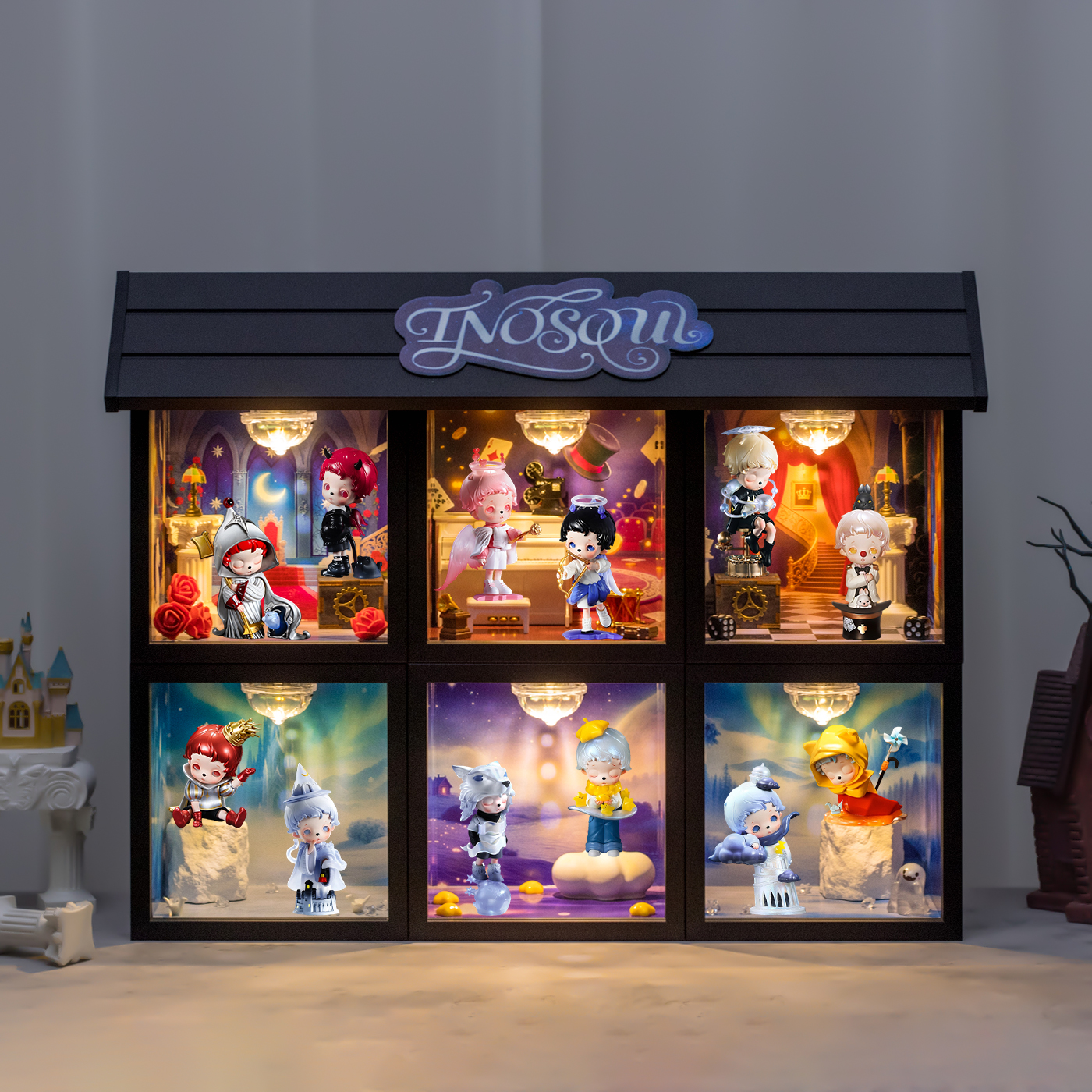 inosoul遗忘之地系列盲盒展示盒