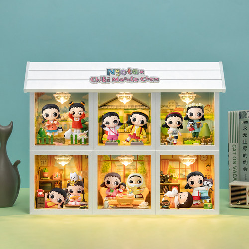 Nyota樱桃小丸子系列盲盒展示盒