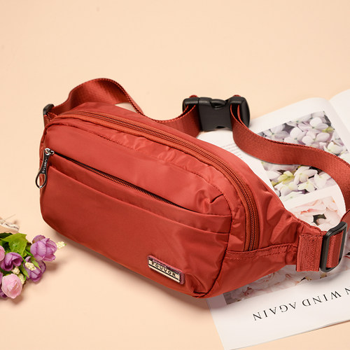 夏季腰包女多层斜挎包胸包小背包