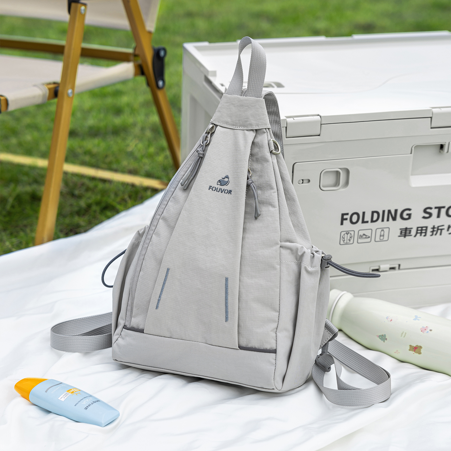 Fouvor多功能户外防水胸包