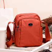 休闲女士斜挎包2025新款 牛津布女包单肩背包妈妈帆布包春夏小包包