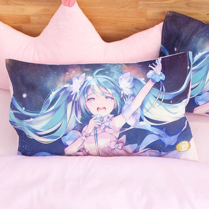 卡通动漫公主初音学生单人枕套