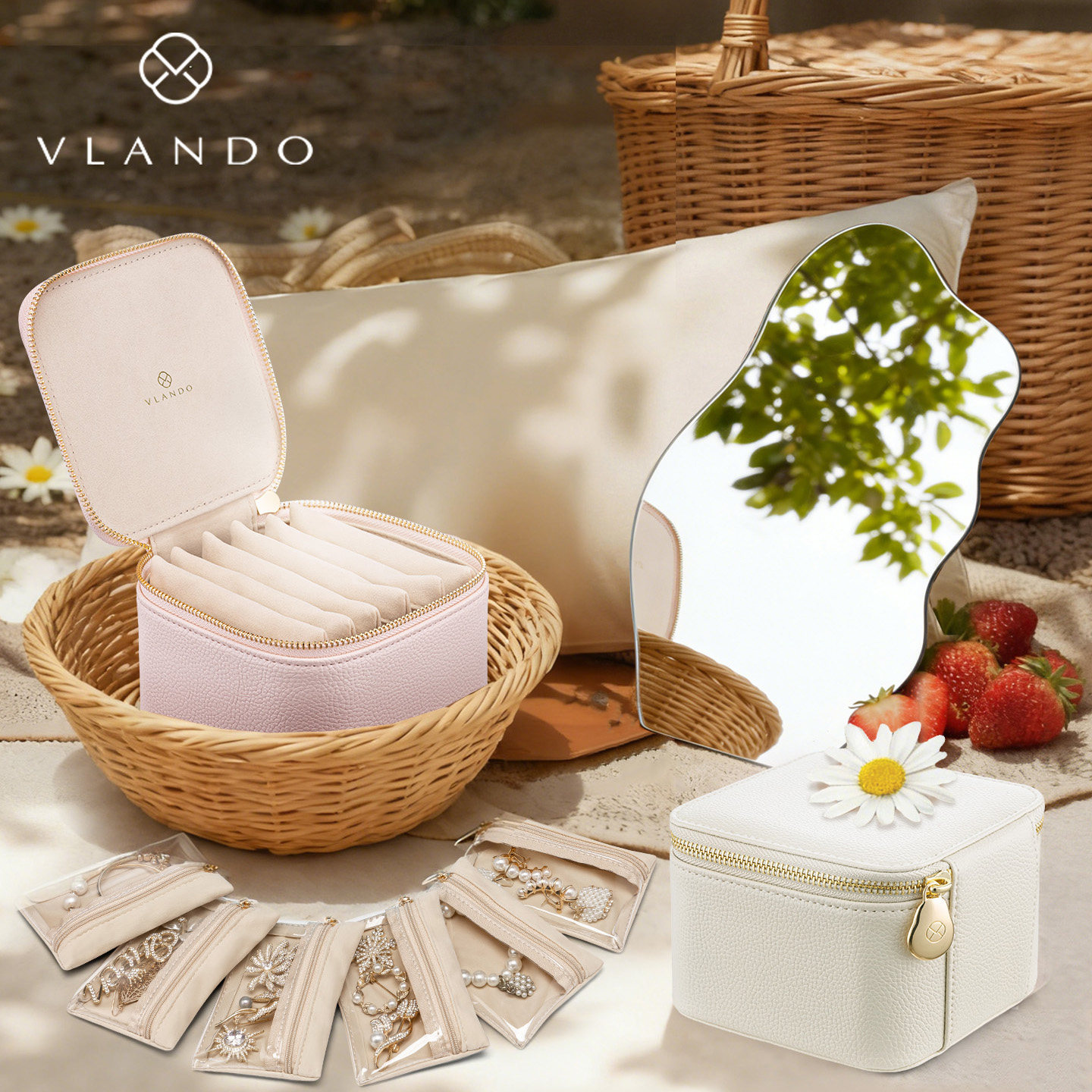 唯兰朵防氧化首饰盒手饰品密封袋子耳环耳钉项链耳饰手串收纳袋包,收纳整理,首饰盒,淘宝优惠券,粉丝福利购,淘宝优惠卷