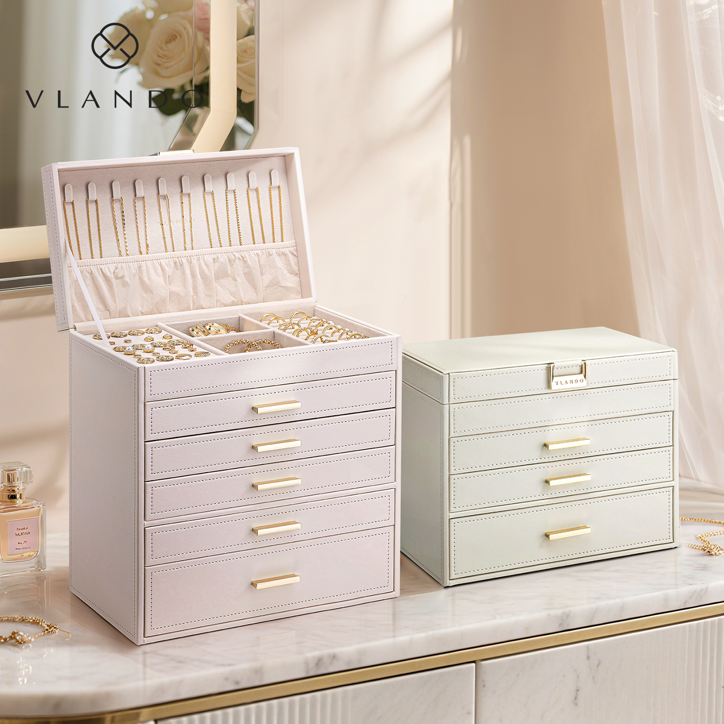 2025新款大容量首饰盒