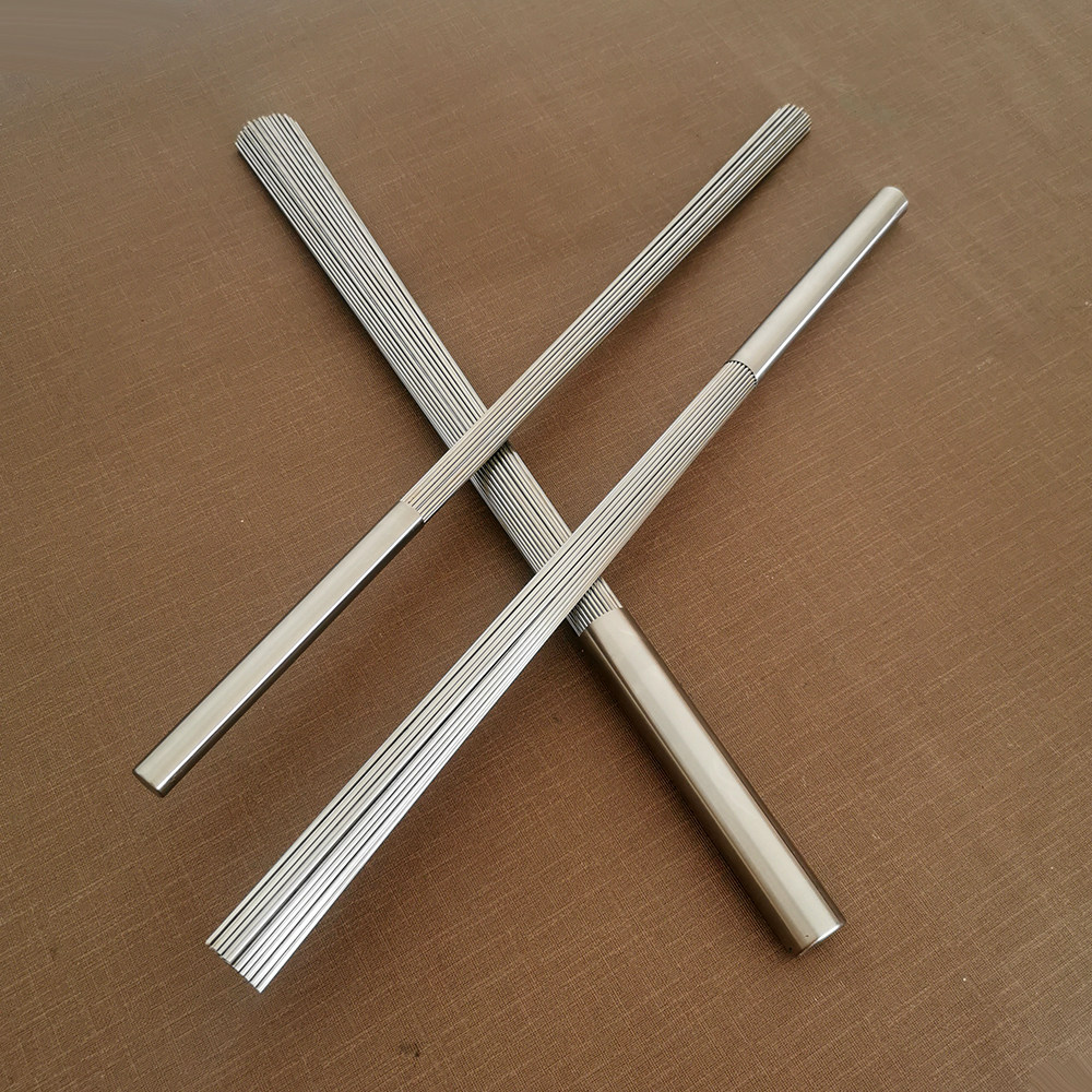 东际不锈钢拍打棒二斤三斤洗髓棒按摩棒吊具经络疏通垂吊锻炼用具