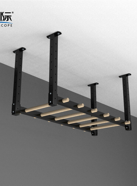 东际吊顶攀爬训练引体向上云梯健身综合训练空中瑜伽trxT肋木架