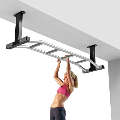 家用室内单杠墙体顶装引体向上打孔横梁上家庭单杆侧面吊杠健身器