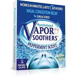 美国直邮Vapor Soothers呼吸扩张器夹即时鼻噻缓解夜间薰衣草14只