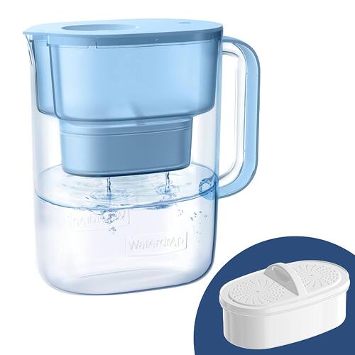 美国直邮Waterdrop 长效Lucid滤水罐减少PFOA/PFOS氯不含BPA