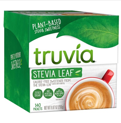 美国直邮Truvia Calorie-Free Sweetener Stevia Leaf 零卡甜菊糖