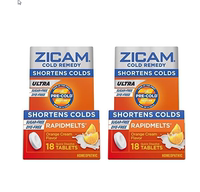 Us direct mail Zicam zinc lozenges, quick melting orange cream flavor, shortened duration, sugar-free 2 boxes thumbnail 4