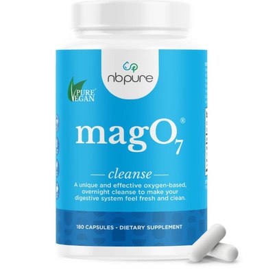 美国直邮nbpure  MagO7  Natural Colon Cleanse天然结肠清洁胶囊