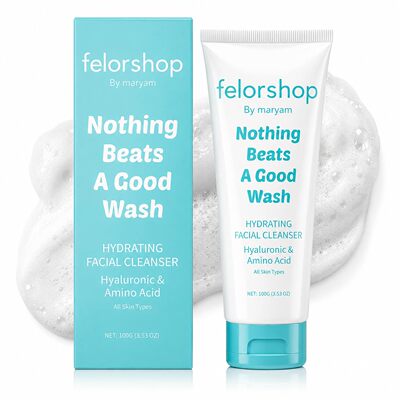 美国直邮FelorShop Hydrating Facial Cleanser 保湿洁面乳全肤质