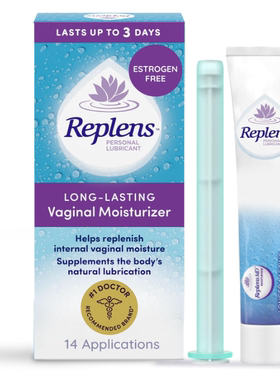 美国直邮 Replens原装Long-Lasting Vaginal Moisturizer保湿凝胶