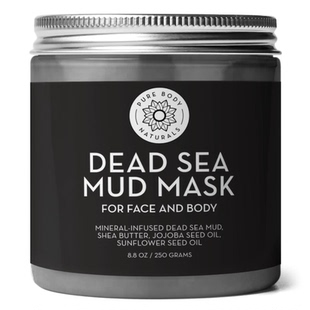 美国直邮 Pure Body Naturals 死海泥面膜身体泥 男女自我护理