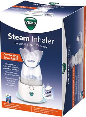 美国直邮 Vicks Steam Inhaler个人蒸汽吸入器软面膜定向蒸汽缓解